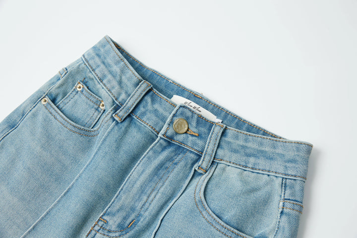 An image of a   9235C Straight Leg Jeans by  Mirra Masa