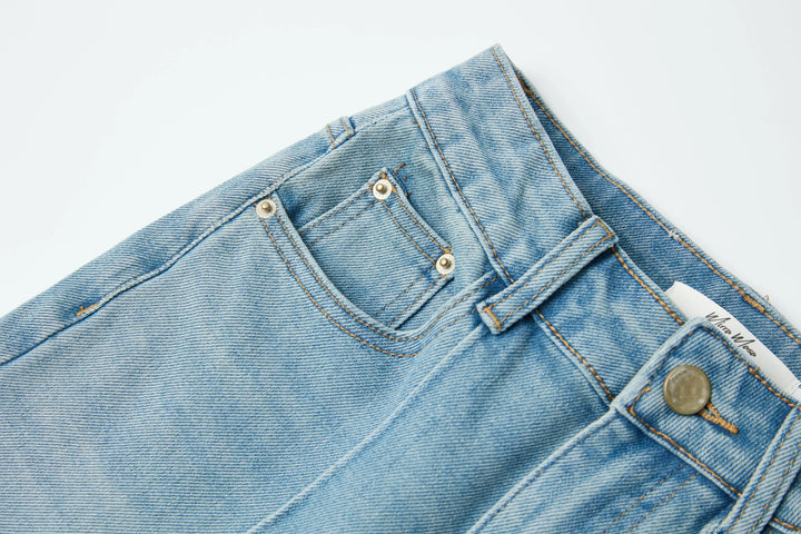 An image of a   9235C Straight Leg Jeans by  Mirra Masa