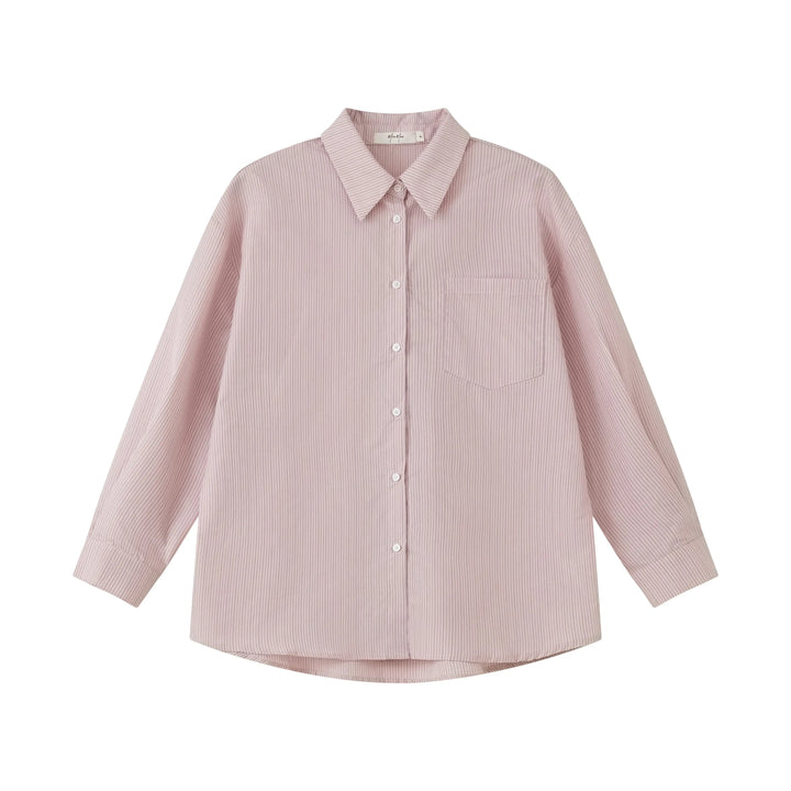 An image of a  Pink-One-Size 9325C Shirt by  Mirra Masa