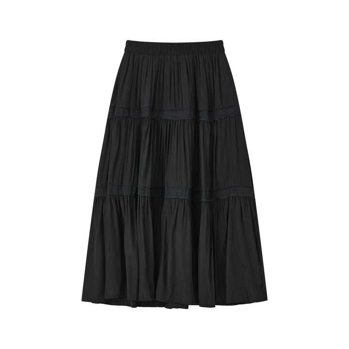 An image of a   9375C Midi Skirt by  Mirra Masa