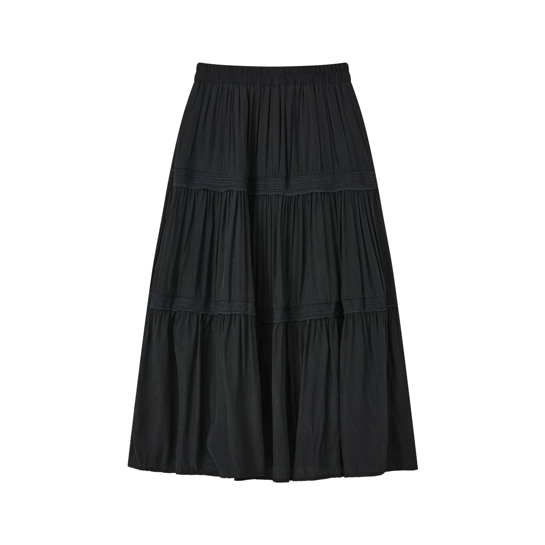 An image of a   9375C Midi Skirt by  Mirra Masa