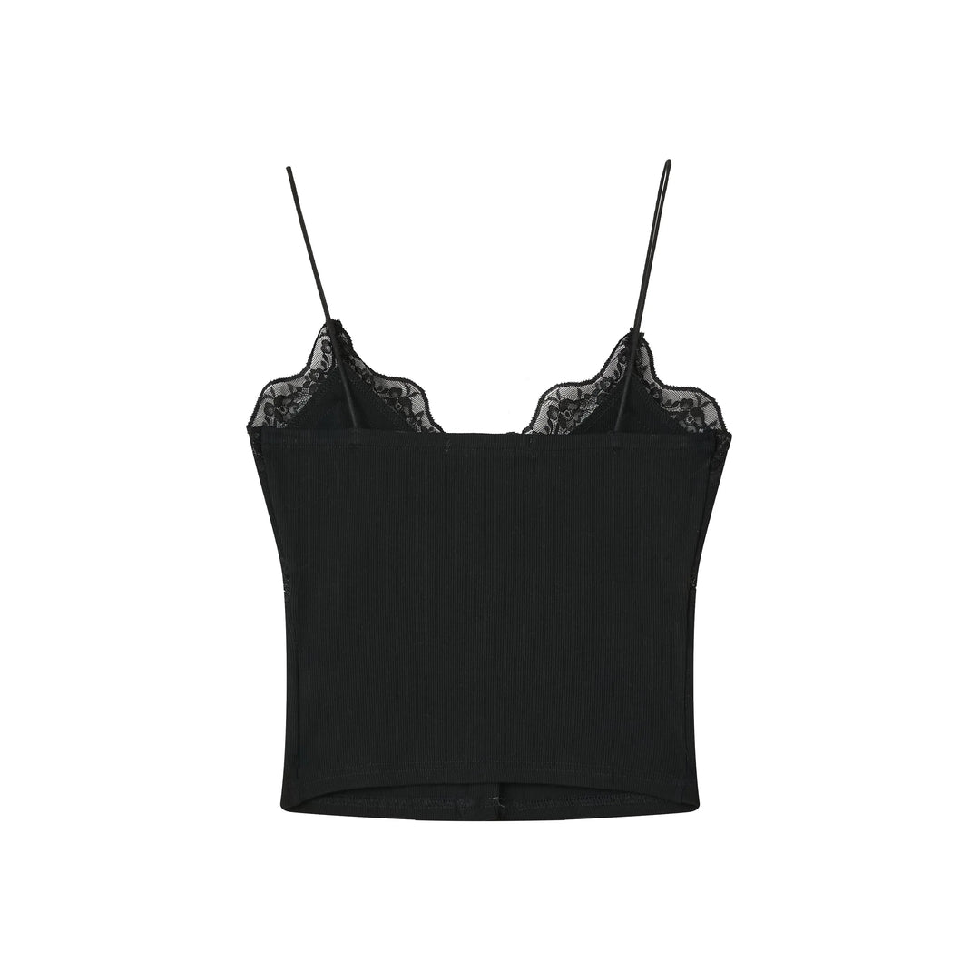 An image of a   9665C Laced Layering Cami Top by  Mirra Masa