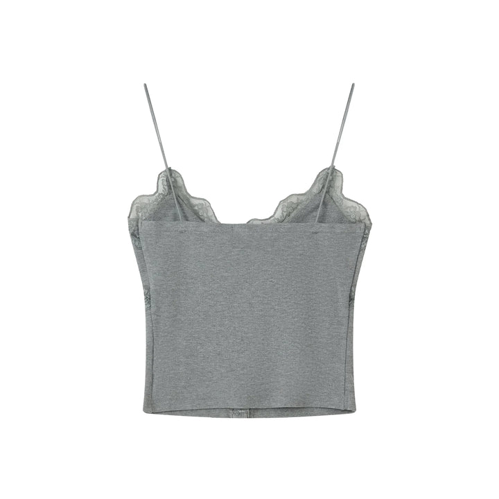 An image of a   9665C Laced Layering Cami Top by  Mirra Masa