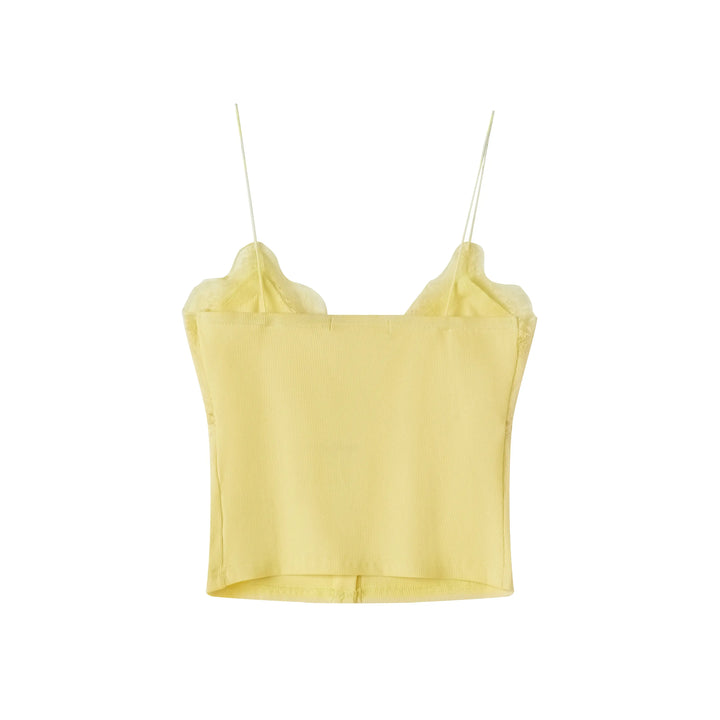 An image of a   9665C Laced Layering Cami Top by  Mirra Masa