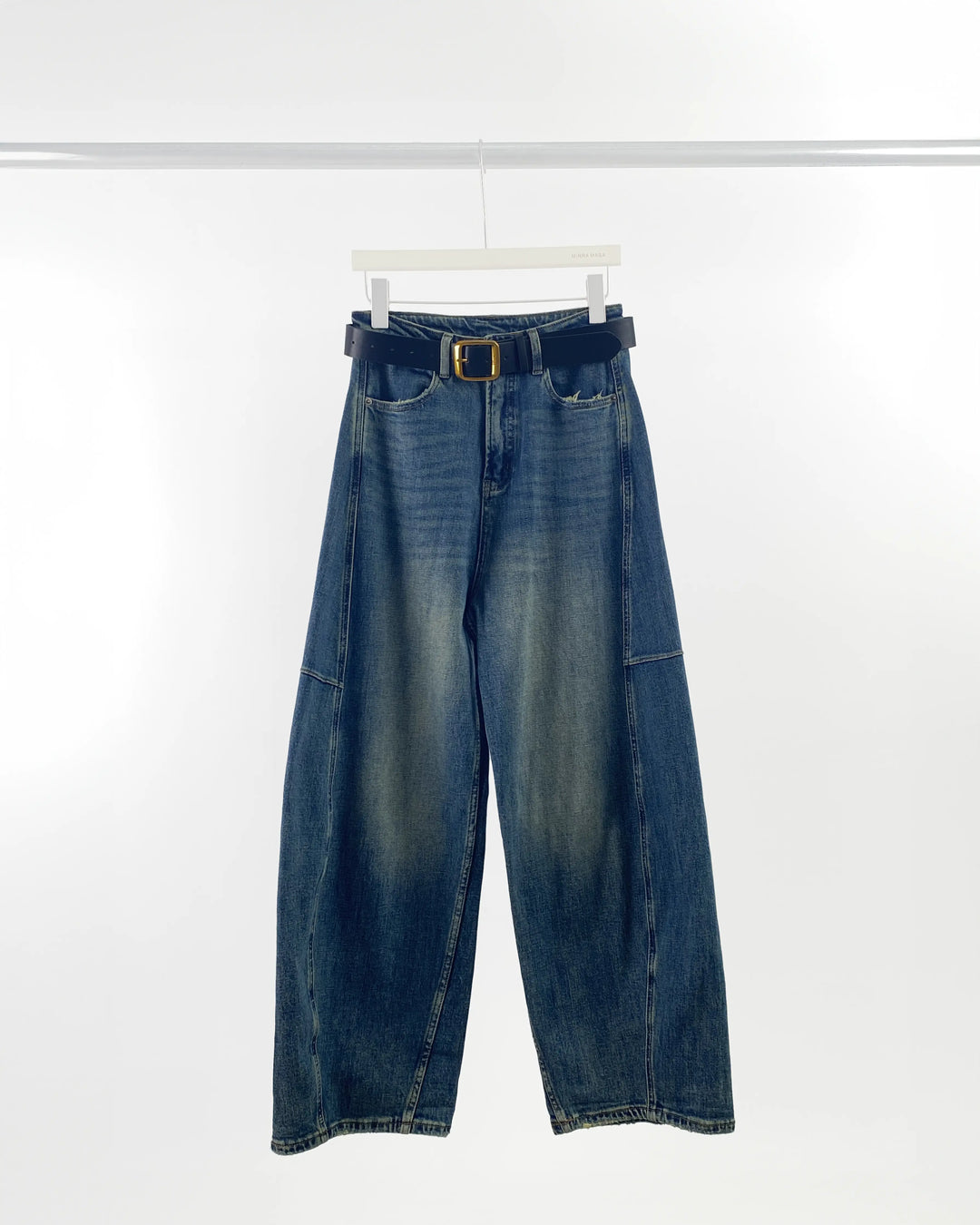 An image of a  Washed-Blue-30 99200 Baggy Fit Jeans by  Mirra Masa