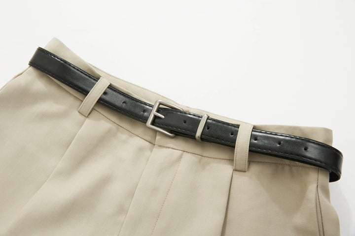 An image of a   C1118 A-Line Skirts with Belts by  Mirra Masa