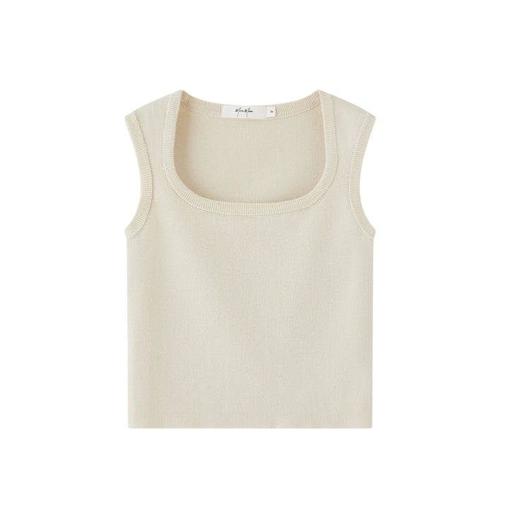 An image of a  White-One-Size CC029 Tank Top by  Mirra Masa