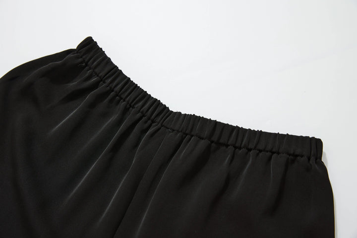 An image of a   K0431 Basic Wide Leg Pants by  Mirra Masa