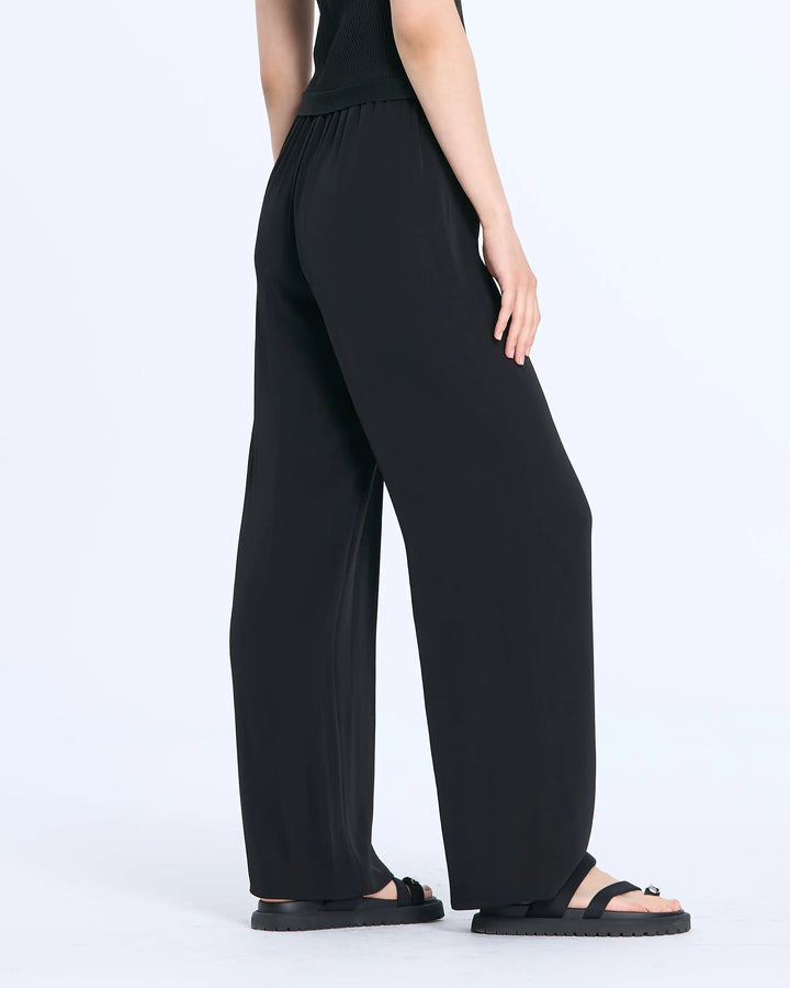 An image of a   K0431 Basic Wide Leg Pants by  Mirra Masa