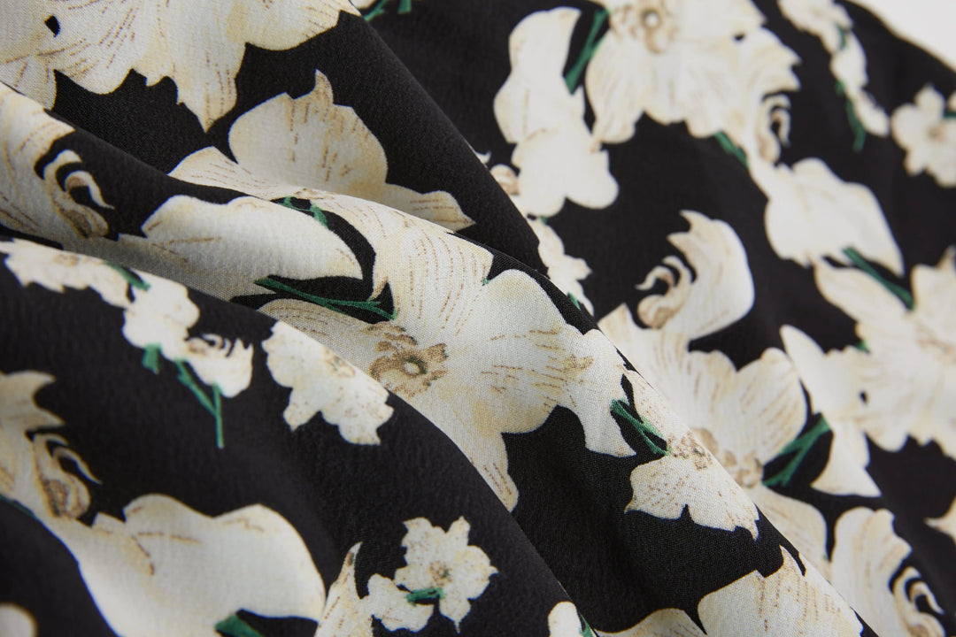 An image of a   M16111 Floral Slip Dress by  Mirra Masa