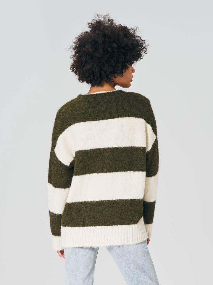 An image of a   MY3173 Raccoon Yarn Sweater by  Mirra Masa