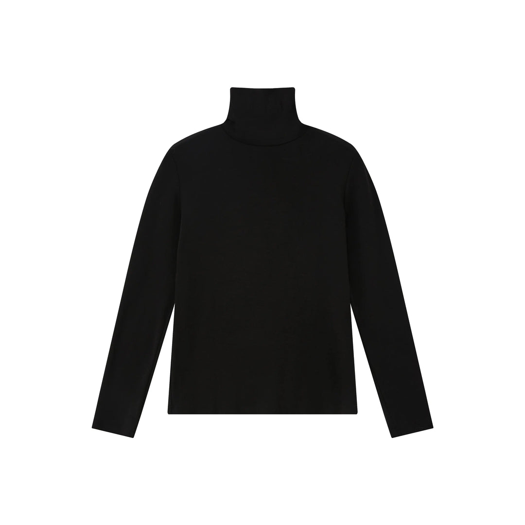 An image of a   M'Essentials True Form Layering Turtleneck by  Mirra Masa