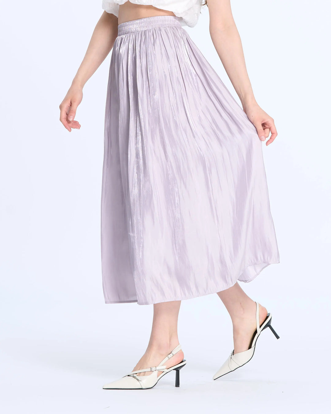 An image of a   Q0669 Midi Skirts by  Mirra Masa