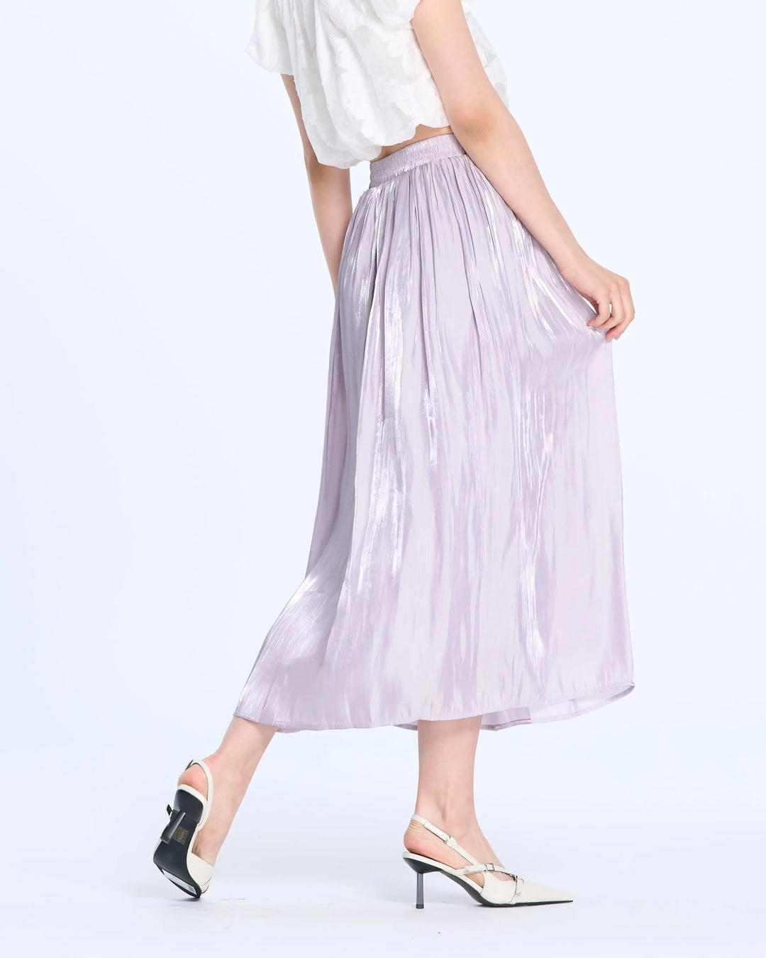 An image of a   Q0669 Midi Skirts by  Mirra Masa