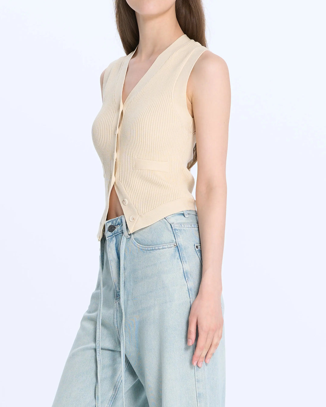 An image of a   S7855 Sleeveless Top by  Mirra Masa