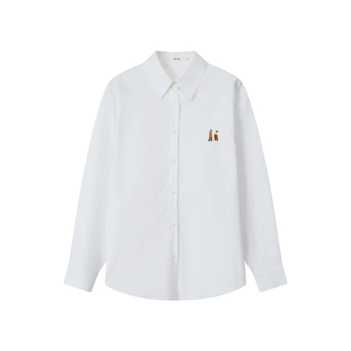 An image of a   T3263 Embroidery Shirt by  Mirra Masa