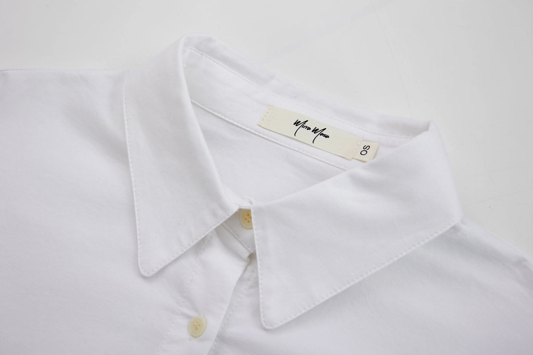 An image of a   T3263 Embroidery Shirt by  Mirra Masa