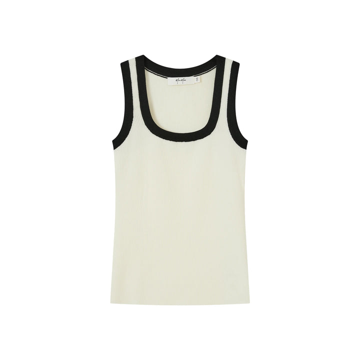 An image of a  White-One-Size TH306 Tank Top by  Mirra Masa