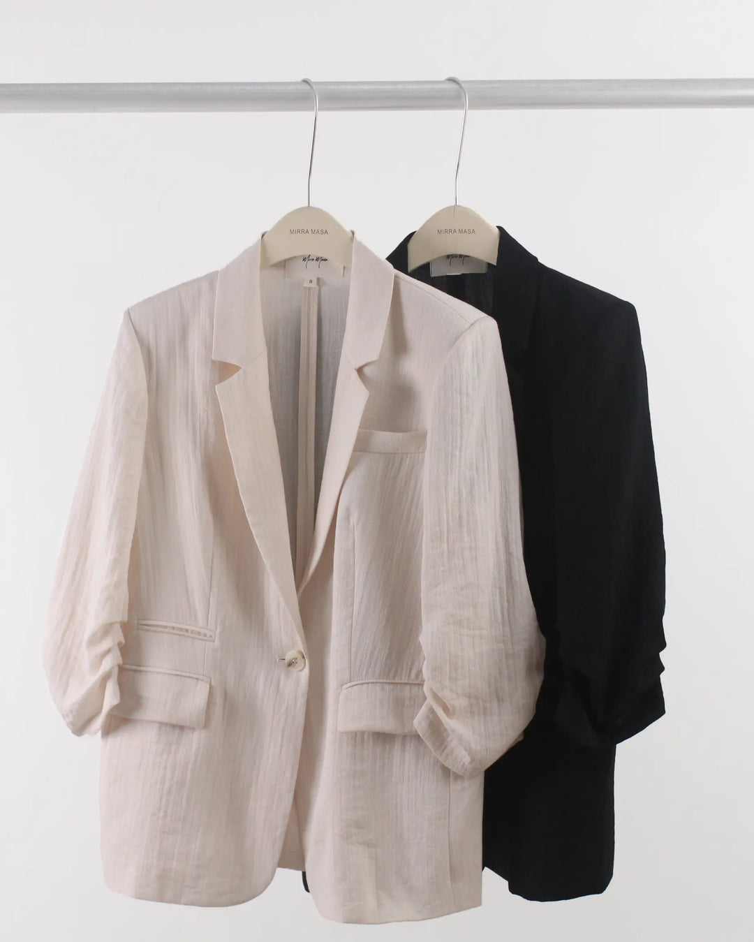 An image of a   Y8077 Blazer Jacket by  Mirra Masa